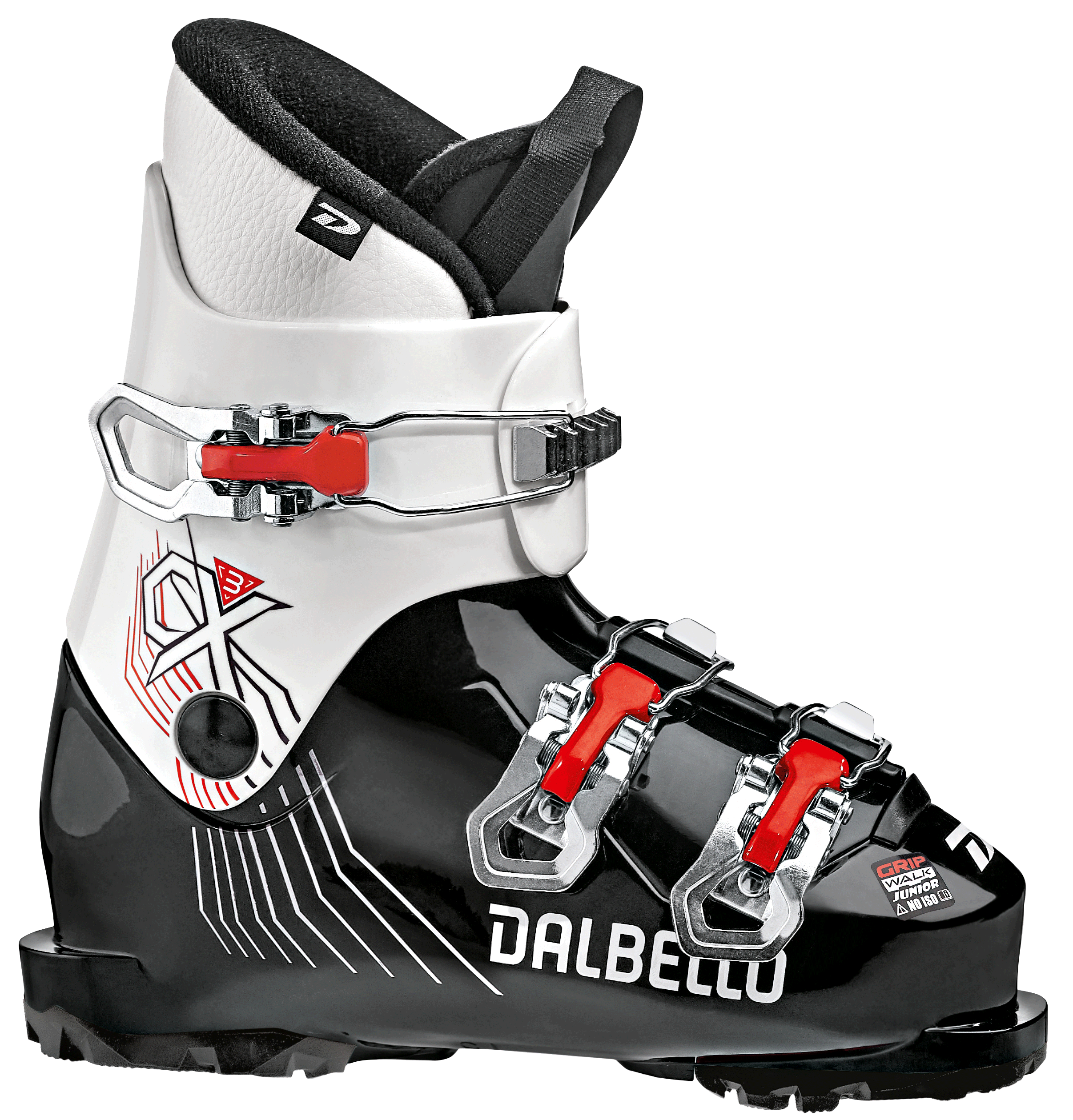 Dalbello CX 3.0 GW Junior – Scarponi da Sci Bambini con Suola GripWalk® e Chiusura a 3 Fibbie