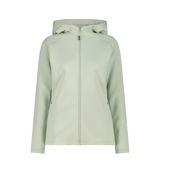 CMP - Felpa full zip con cappuccio in 4-way stretch
