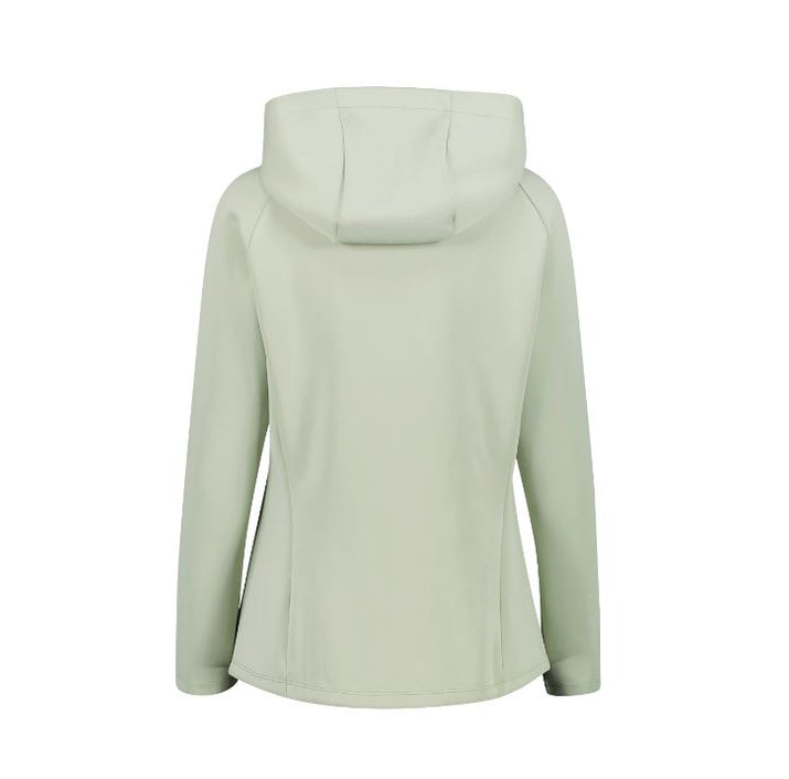 CMP - Felpa full zip con cappuccio in 4-way stretch