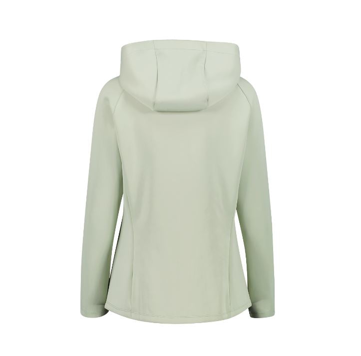 CMP - Felpa full zip con cappuccio in 4-way stretch