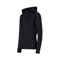 CMP - Felpa full zip con cappuccio in 4-way stretch