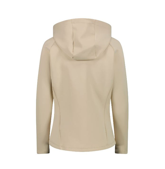 CMP - Felpa full zip con cappuccio in 4-way stretch