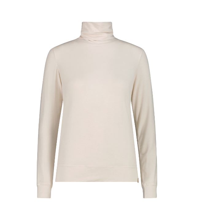 CMP - Maglia con collo a dolcevita in Light Tencel Merino