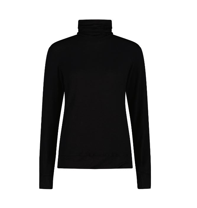 CMP - Maglia con collo a dolcevita in Light Tencel Merino