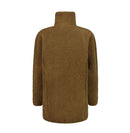 CMP - Felpa con zip in pelliccetta teddy