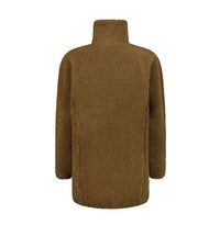 CMP - Felpa con zip in pelliccetta teddy