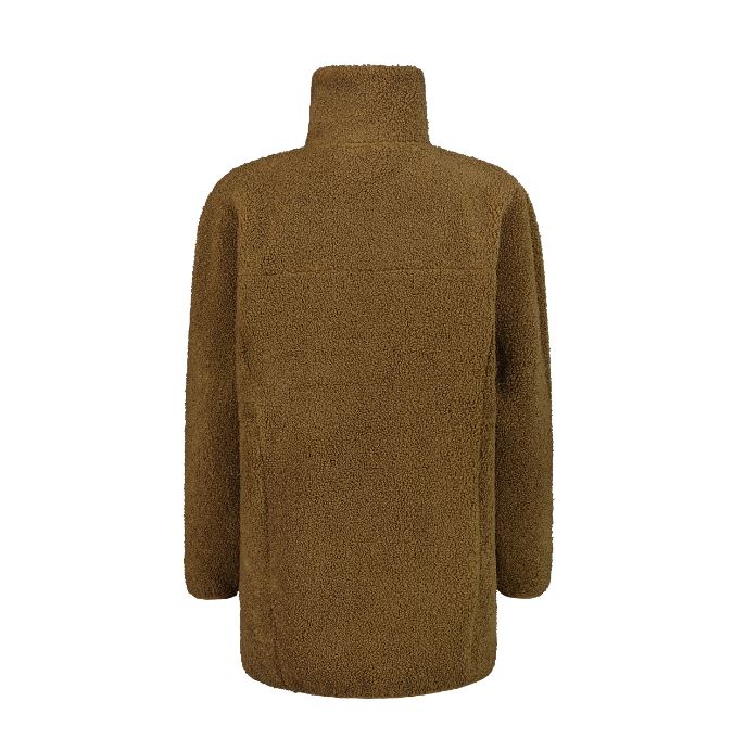 CMP - Felpa con zip in pelliccetta teddy