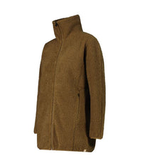 CMP - Felpa con zip in pelliccetta teddy