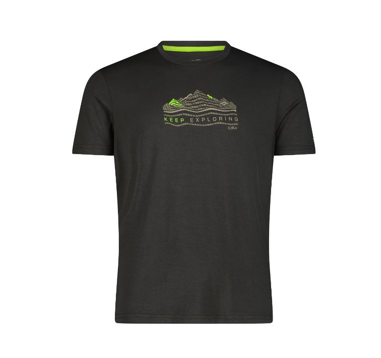 CMP - T-shirt stampata in bamboo