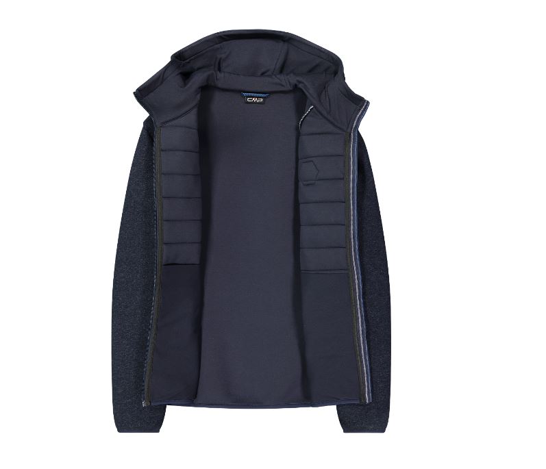 CMP - Giacca imbottita in Knit Tech