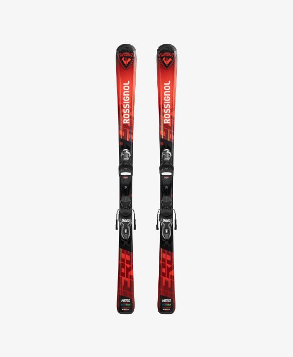 Rossignol - Sci junior Hero Jr 100-140 + attacchi Kid 4 GW
