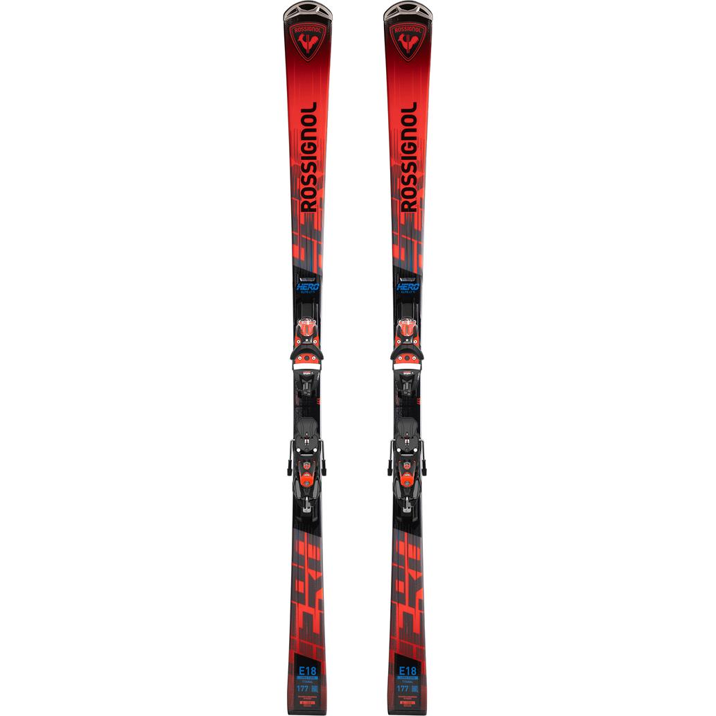 Rossignol -  Sci da gara HERO ELITE LT TI KONECT + SPX 14 KONECT GW B80 BLACK HOT RED