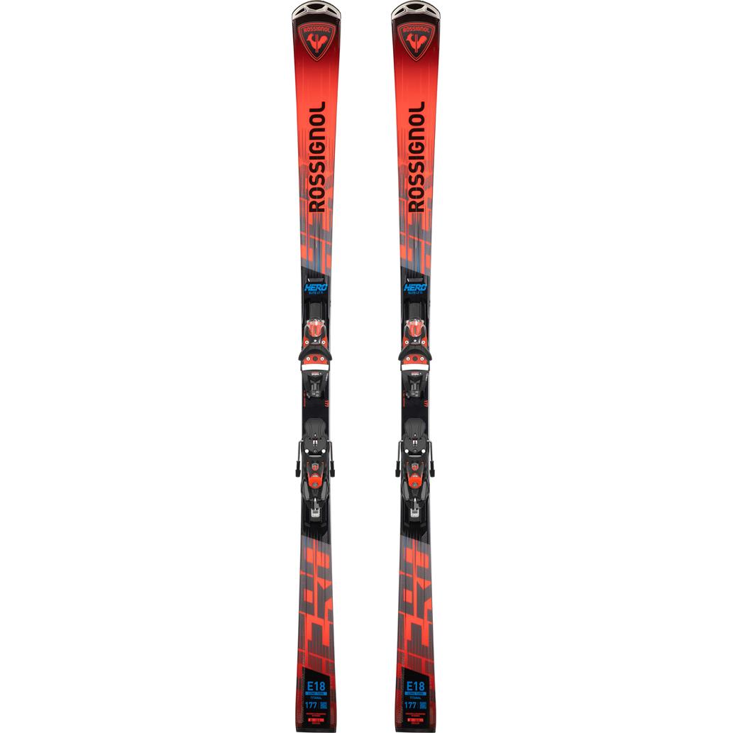 Rossignol -  Sci da gara HERO ELITE LT TI KONECT + SPX 14 KONECT GW B80 BLACK HOT RED
